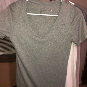 Small grey Nike vneck